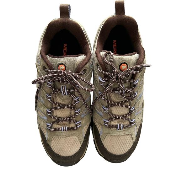 New Merrell Women's Moab 2 WP Mid Hiking Shoes Dusty Olive Size 8.5 - Picture 6 of 7
